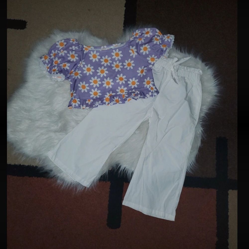 Girl’s PatPat matching set outfit EUC
